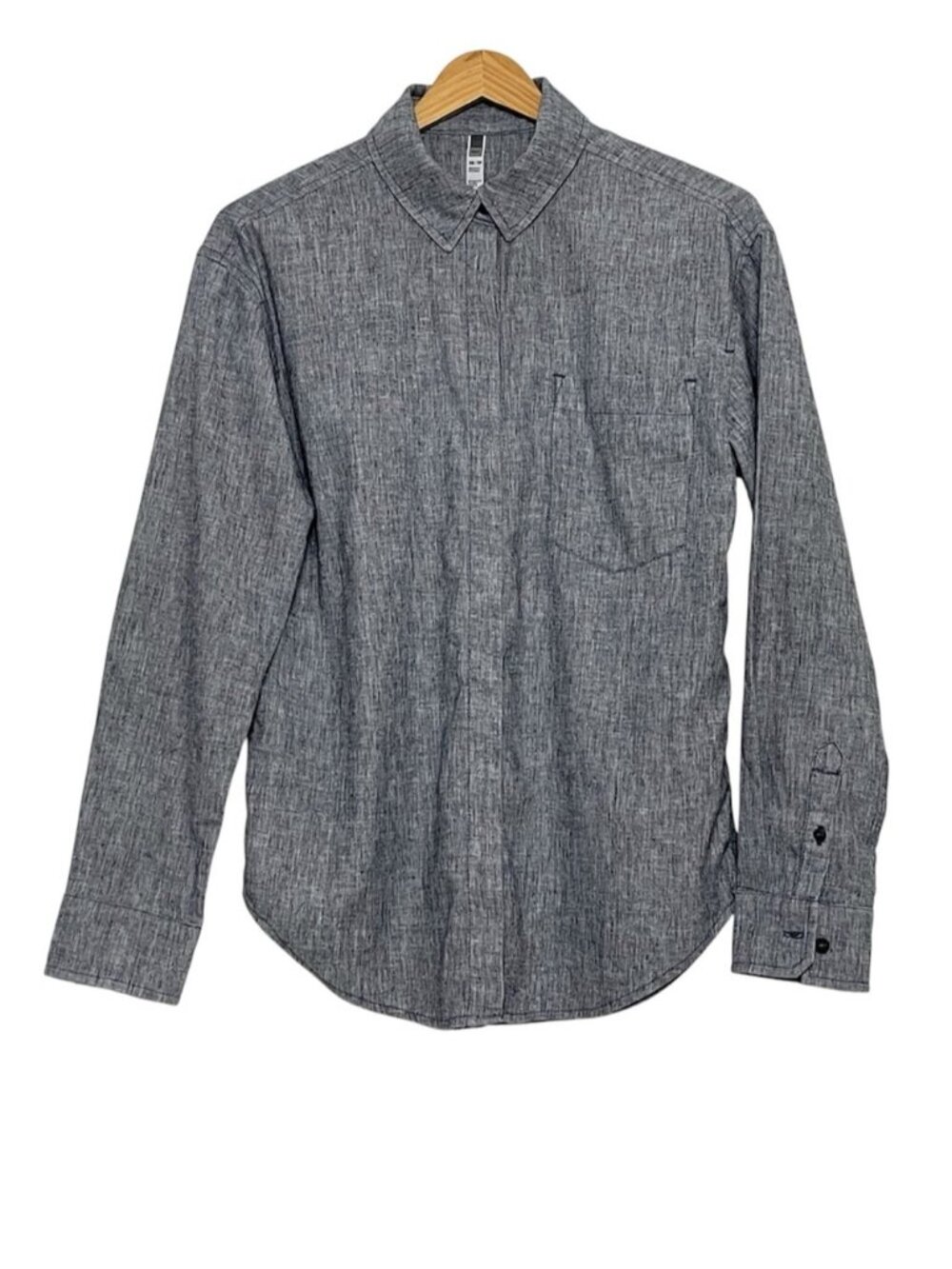MEC Button-Down Shirt Heathered Navy Women’s XS
